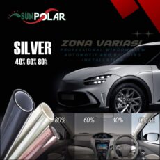 Kaca Film Mobil dan Gedung SUNPOLAR Silver: Solusi Tahan Panas dan Privasi Terbaik